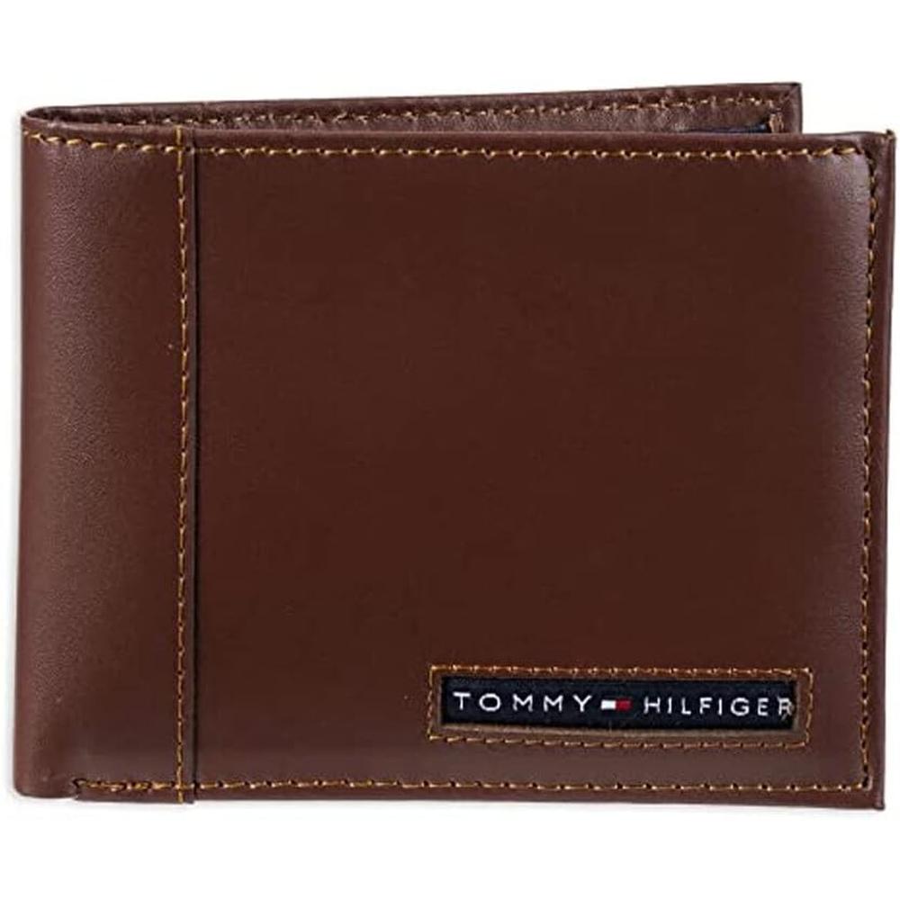BILLETERA TOMMY HILFIGER 1018 DEEP BROWN HOMBRE