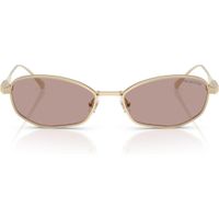SWAROVSKI LENTES DE SOL SK7042 55 MM MUJER | PALE GOLD/CRYSTAL/LIGHT PURPLE BROWN