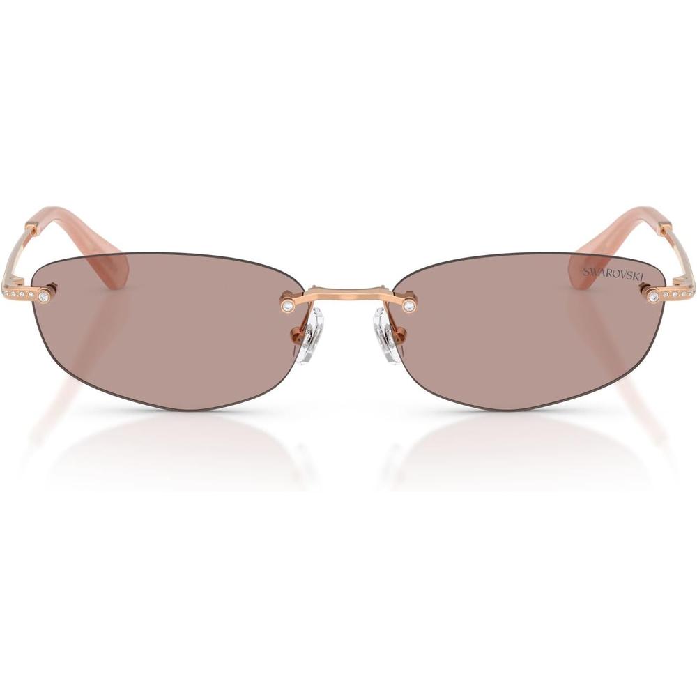 SWAROVSKI LENTES DE SOL SK7045D 57 MM MUJER | ROSE GOLD/LIGHT PURPLE BROWN