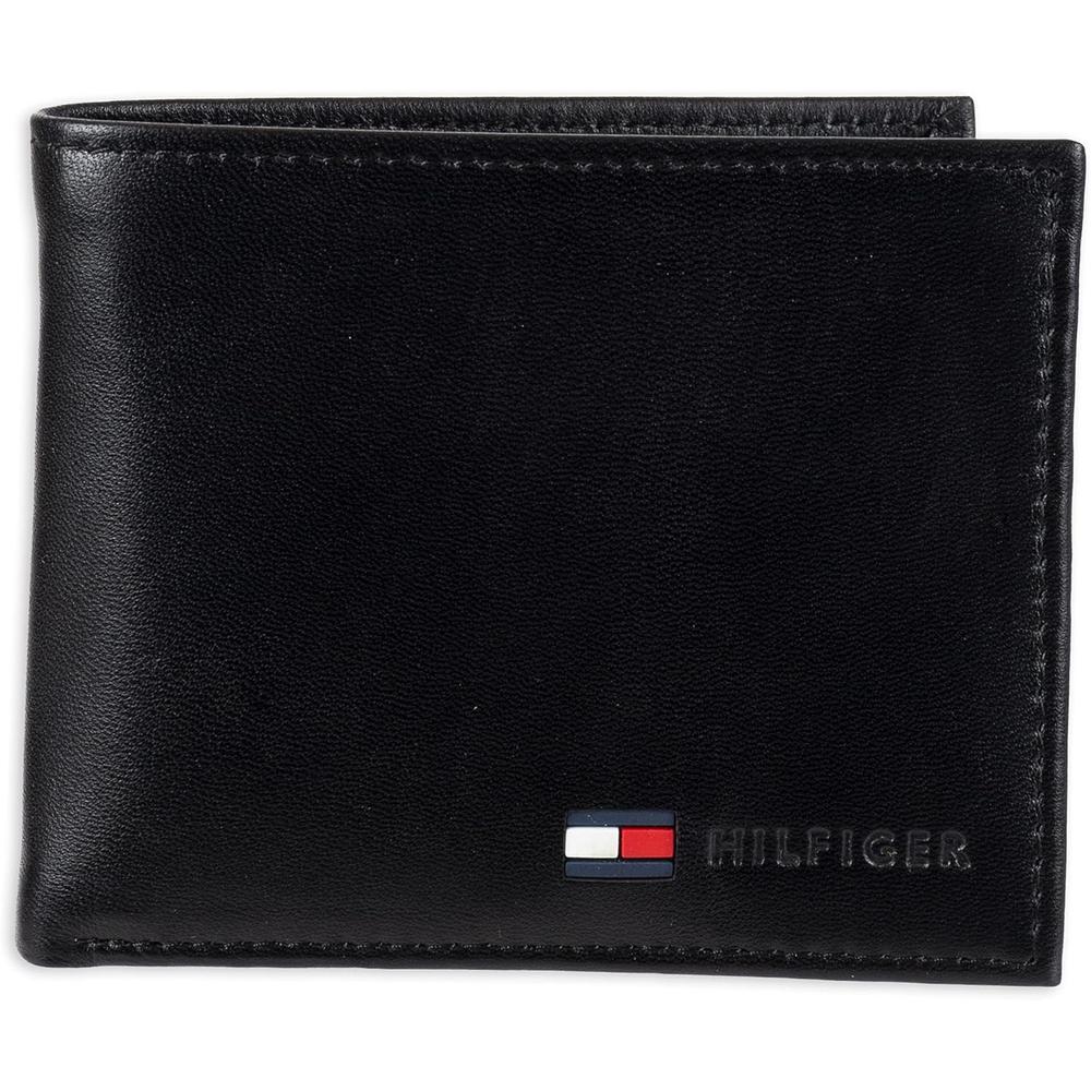BILLETERA TOMMY HILFIGER BIFOLD COIN BLACK HOMBRE