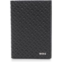PORTAPASAPORTE HUGO BOSS ZAIR NEGRO