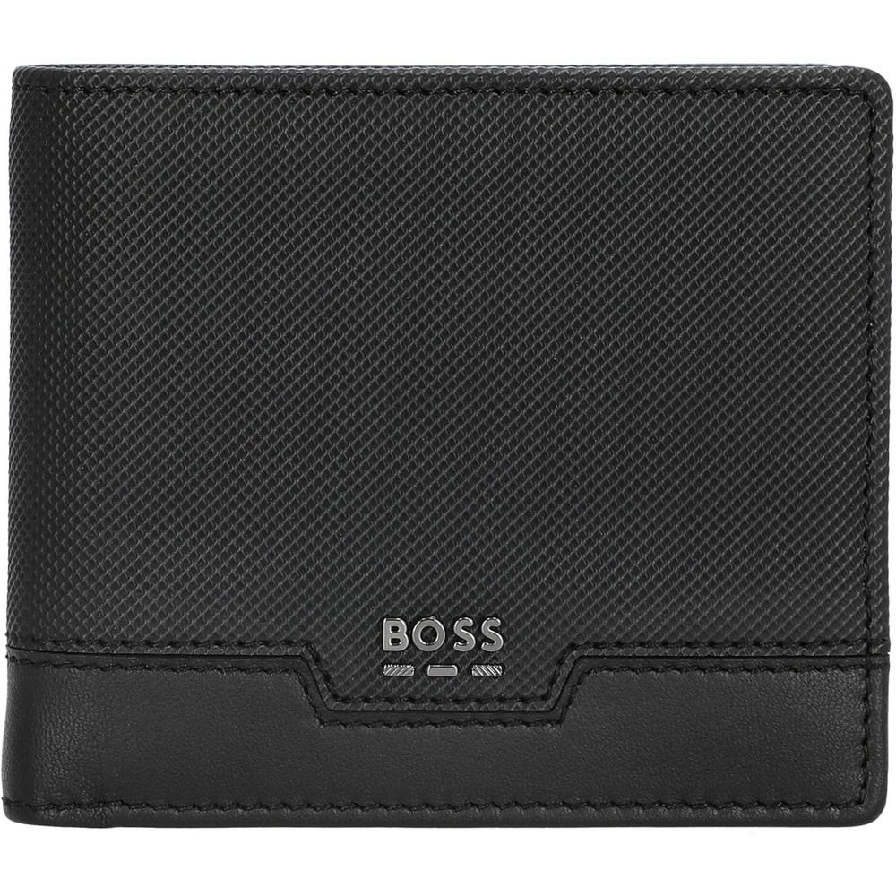 BILLETERA HUGO BOSS CULLEN 8CC NEGRO HOMBRE