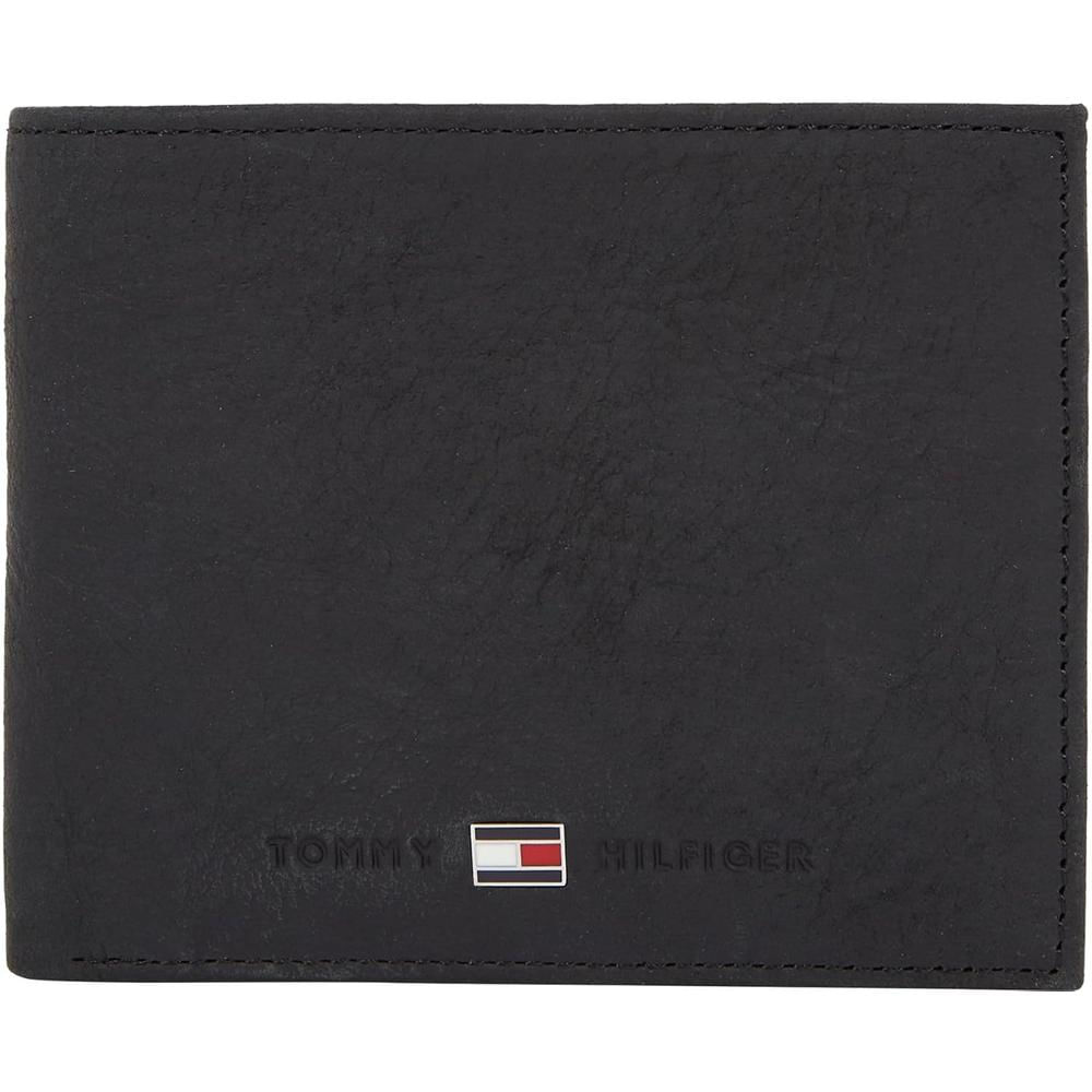 BILLETERA TOMMY HILFIGER JOHNSON MINI BLACK HOMBRE