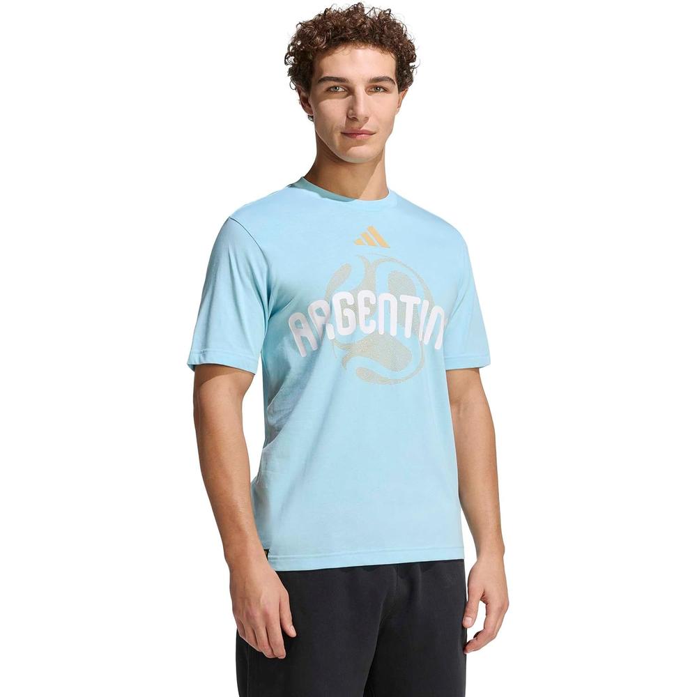 CAMISETA ADIDAS ARGENTINA PARA HOMBRE - Celeste - L