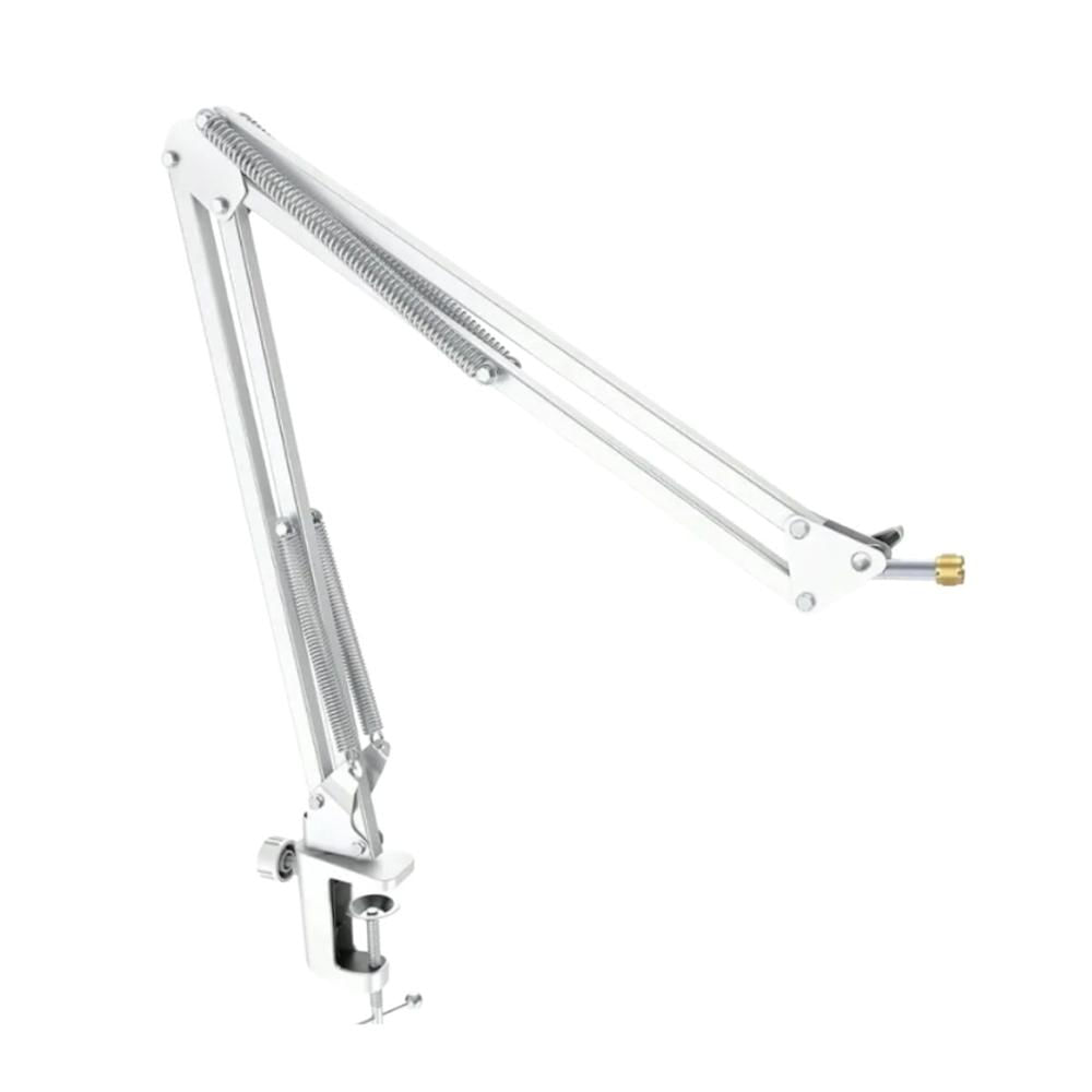 Brazo para Micrófono Fifine CS1 3/8 o 5/8 pulgadas - Blanco
