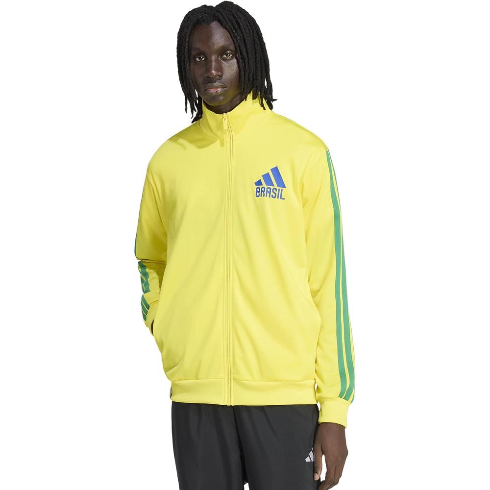 CASACA ADIDAS BRASIL MUNDIAL 2026 HOMBRE - Amarillo - S