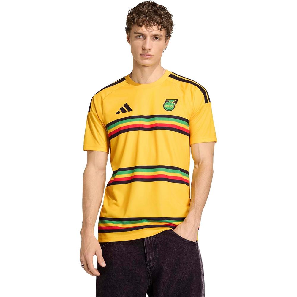 CAMISETA ADIDAS JAMAICA MUNDIAL 2026 PARA HOMBRE - Mostaza - S