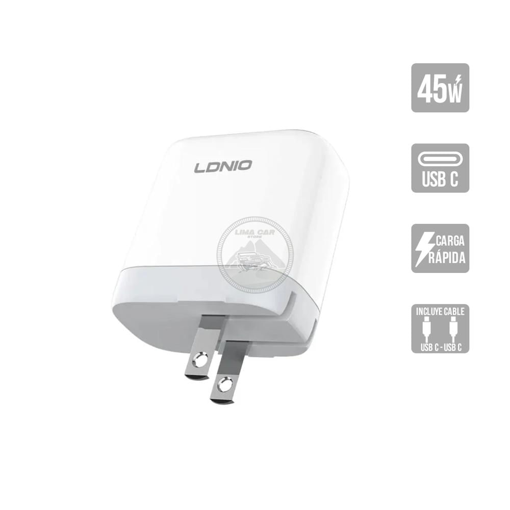Cargador Rápido Universal 45W GaN PD Ldnio