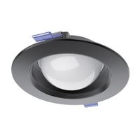 Spot Led Saturno Negro para Caja Octagonal 6w Luz Cálida Wellmax-Samsung