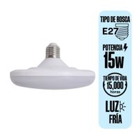 Foco LED Ufo Orange E27 15w Luz Fría