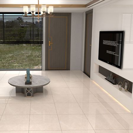 Piso Porcelanato Marmolizado Beige 60x60cm 1.44m2 Orange