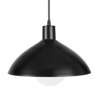 Lámpara Colgante Ciametsa Nuria 1 Luz E27 Negro