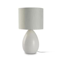 Lámpara de Mesa Julieta Clásica Orange 1 Luz Blanca