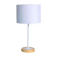 Lámpara de Mesa Trendy Beverly Hills Blanca 1 Luz E27 Orange
