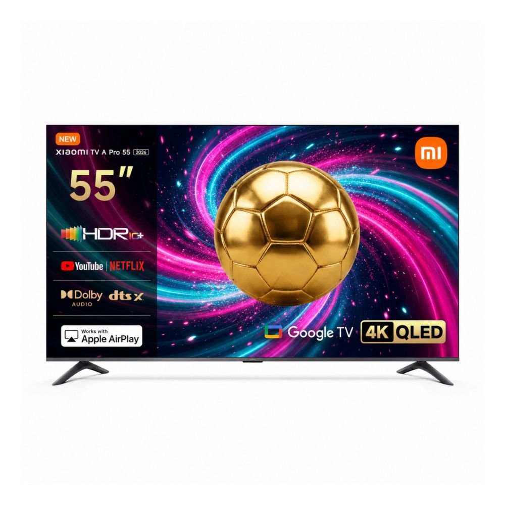Televisor Xiaomi Smart TV A Pro 55 QLED 4K Ultra HD 2026 - Google Tv