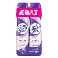 Desodorante para Mujer en Spray LADY SPEED STICK Derma Aclarado Frasco 2x91g
