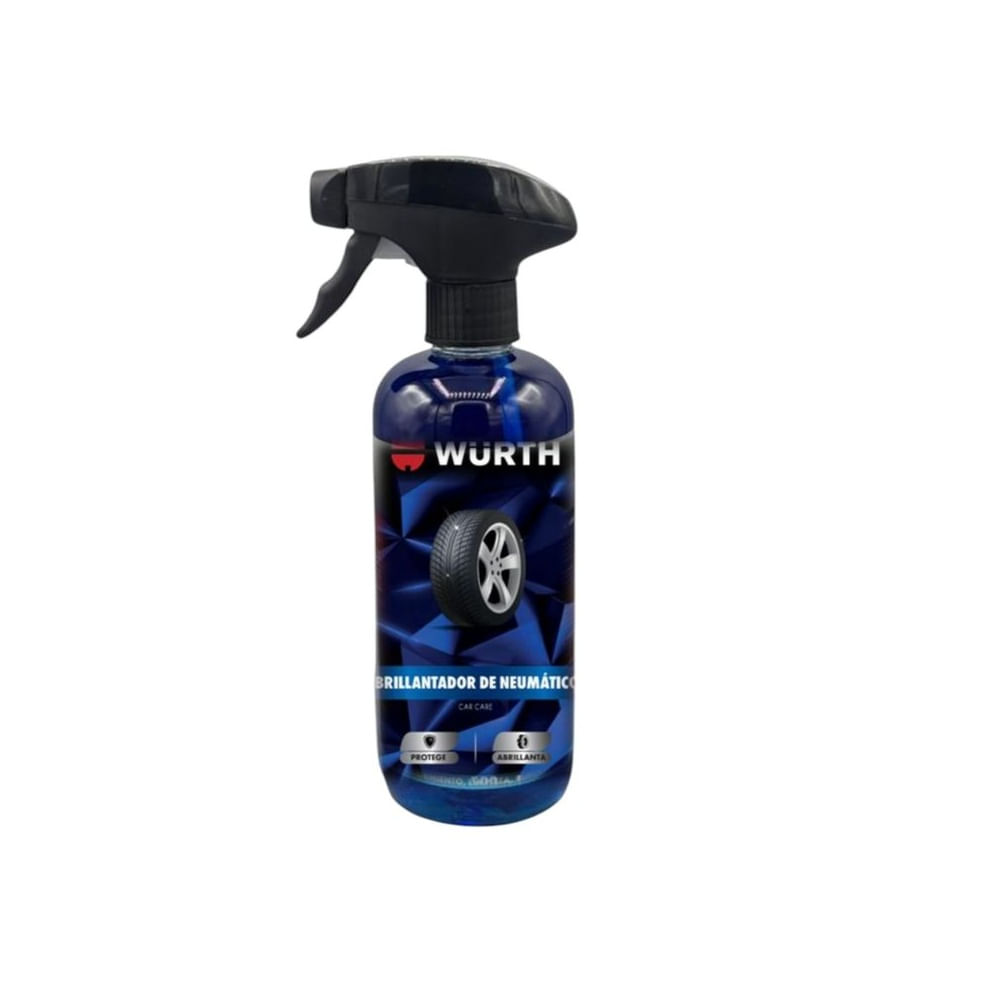 WURTH ABRILLANTADOR DE NEUMÁTICOS 500ML Multicolor
