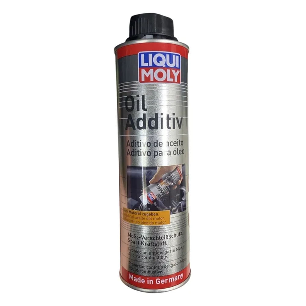 LIQUI MOLY OIL ADDITIVE PROTECTOR DEL MOTOR ANTIDESGASTE 300ml Multicolor