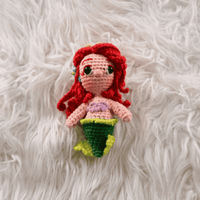 Ariel Pequeña - Peluche - Amigurumi