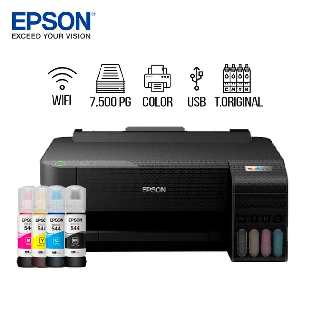 Impresora Epson EcoTank L1250 SOLO IMPRIME WIFIUSB alta velocidad