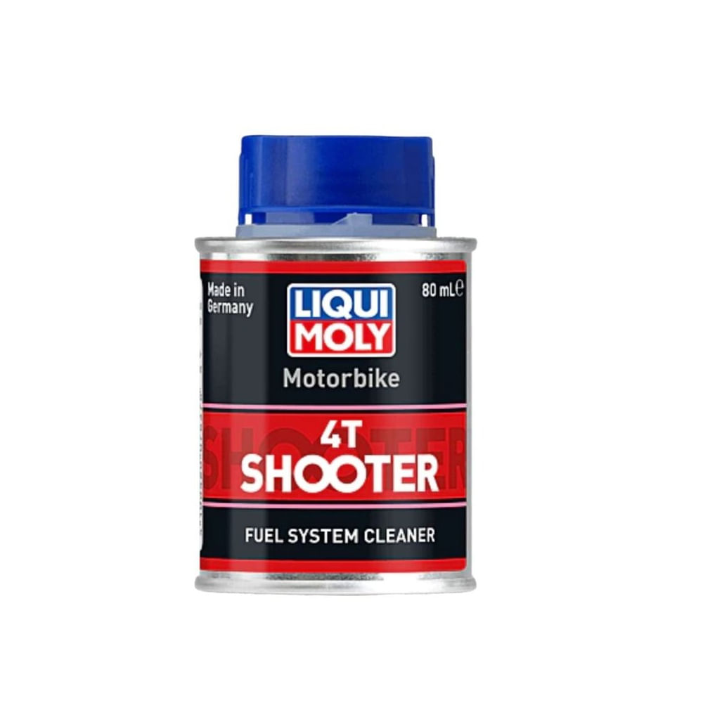 Limpiador sistema de combustible moto Liqui Moly 4T Shooter 80ml Multicolor