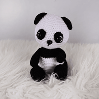 Oso Panda - Peluche - Amigurumi