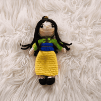 Princesa Mulan Grande - Peluche - Amigurumi