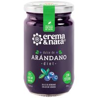 Mermelada CREMA&NATA Diet Arándano Frasco 330g