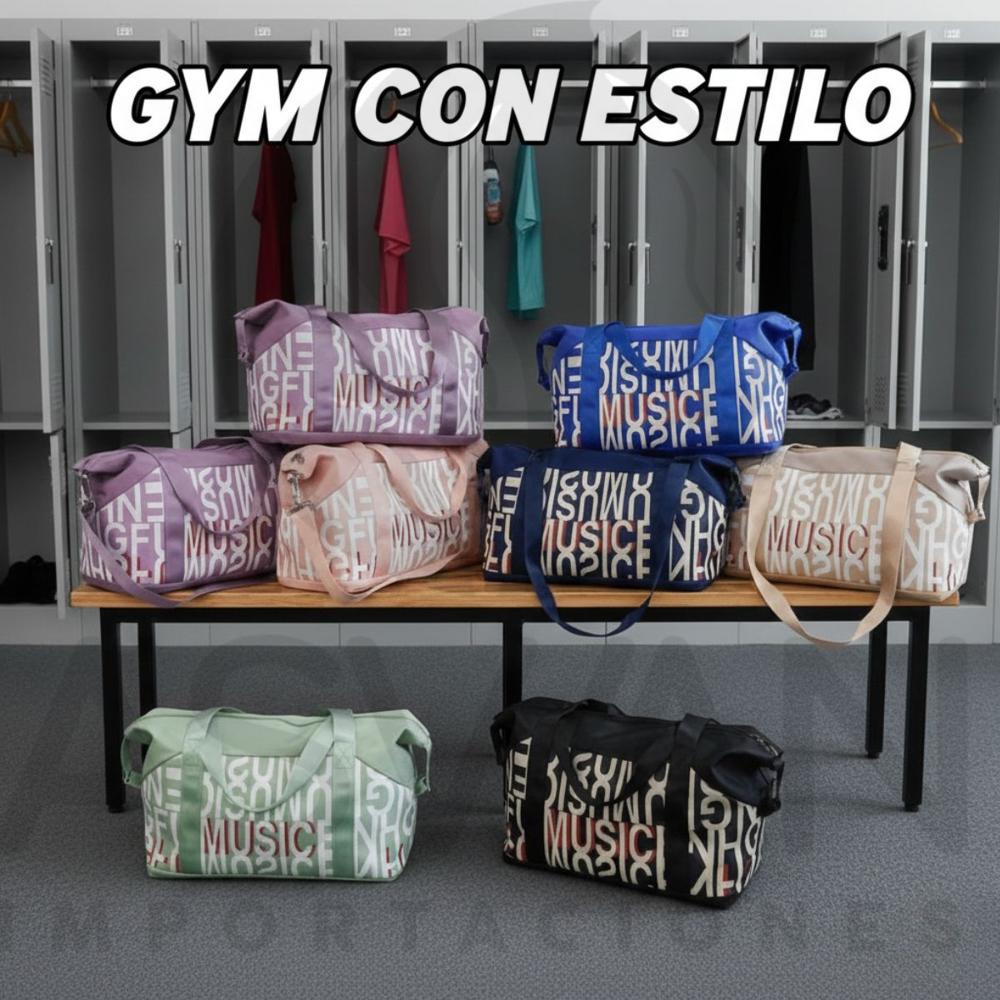 BOLSOS CON ESTILO PARA EL GYM
