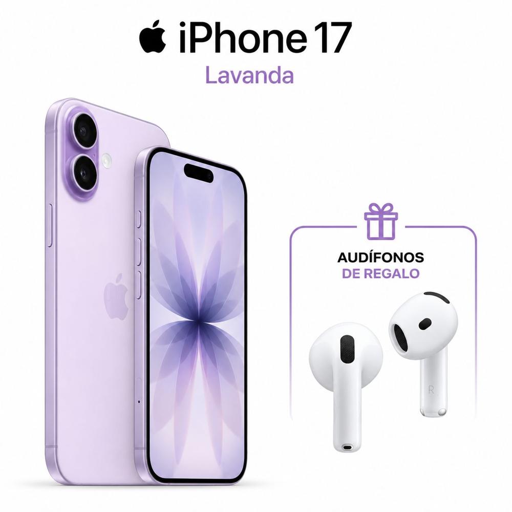 IPHONE 17 256GB ESIM CON REGALO LAVANDA