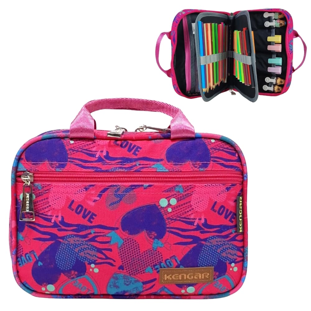 Cartuchera Organizadora Power - Estampado Mujer 2
