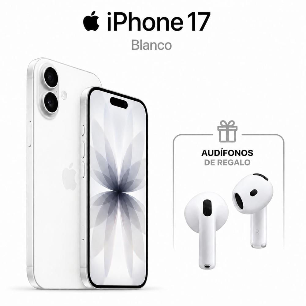 IPHONE 17 256GB ESIM CON REGALO BLANCO
