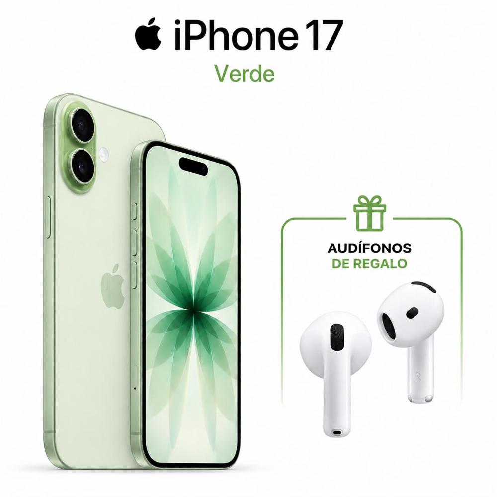 IPHONE 17 256GB ESIM CON REGALO VERDE