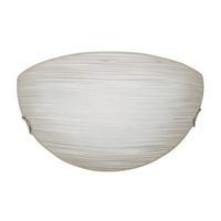Aplique Media Luna Frozen 30 cm E27 1 Luz Orange