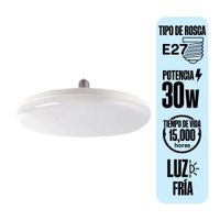 Foco LED Ufo 30W Orange Luz Fría E27 Aluminio/PVC