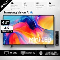 Televisor Samsung Mini LED 43 pulgadas 4K Ultra HD Tizen UN43M70HAGXPE
