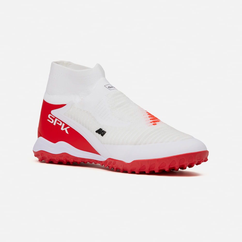 Zapatilla New Athletic Fútbol GripZone 158-0106 para Juvenil 38 Blanco