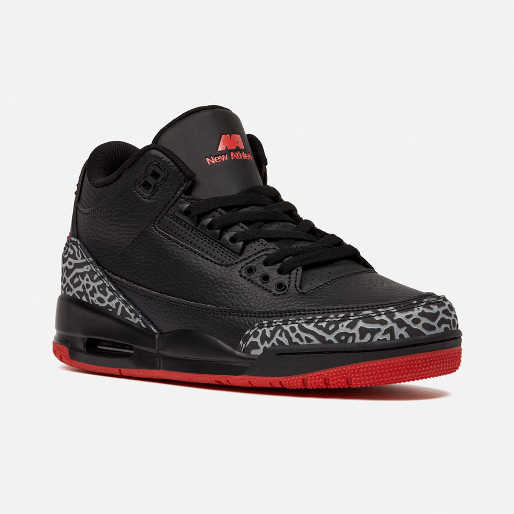 Zapatilla New Athletic Skateboarding Wind Max 173-0206 para Hombre 39 Negro
