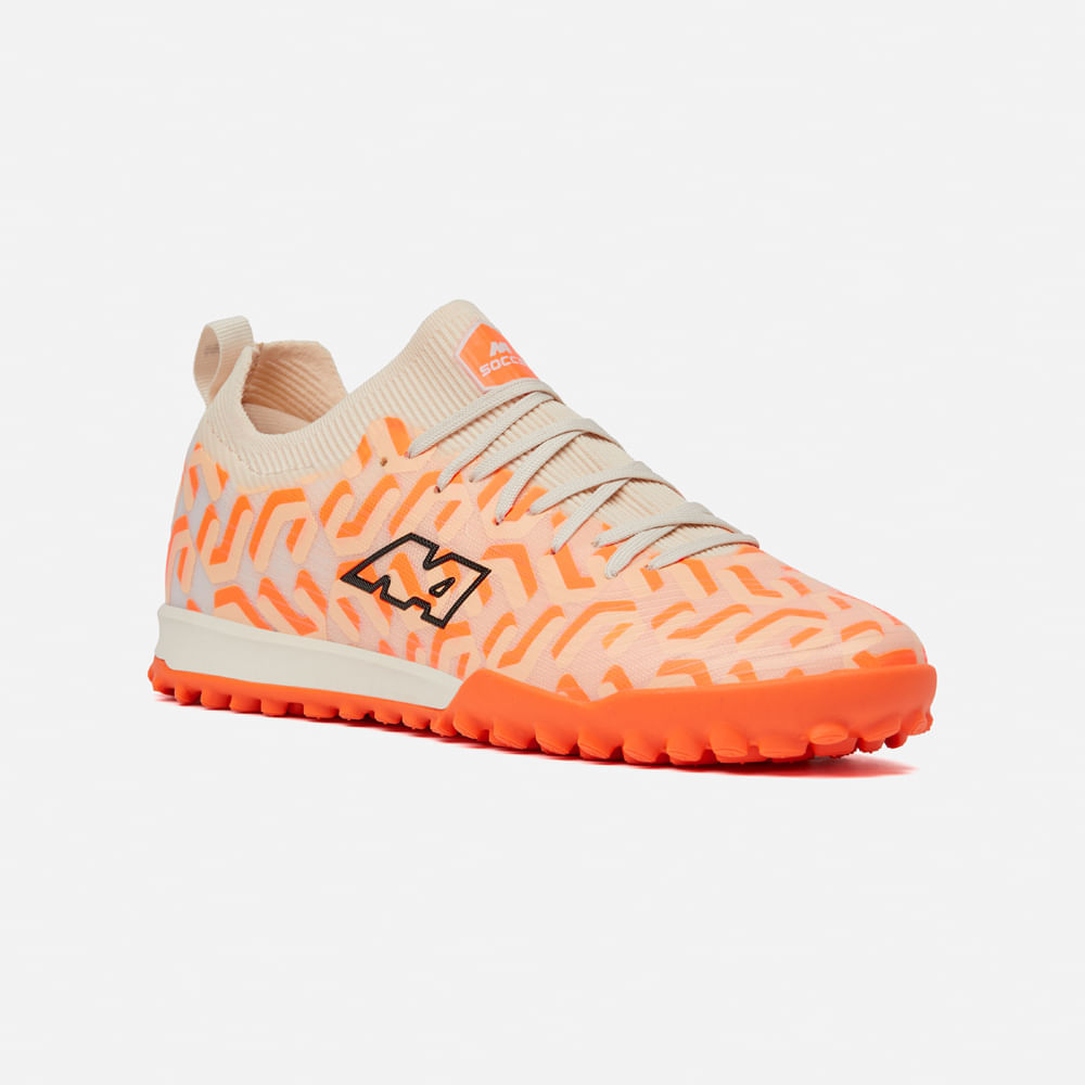 Zapatilla New Athletic Fútbol EvoGrip 164-2021 para Juvenil 38 Naranja