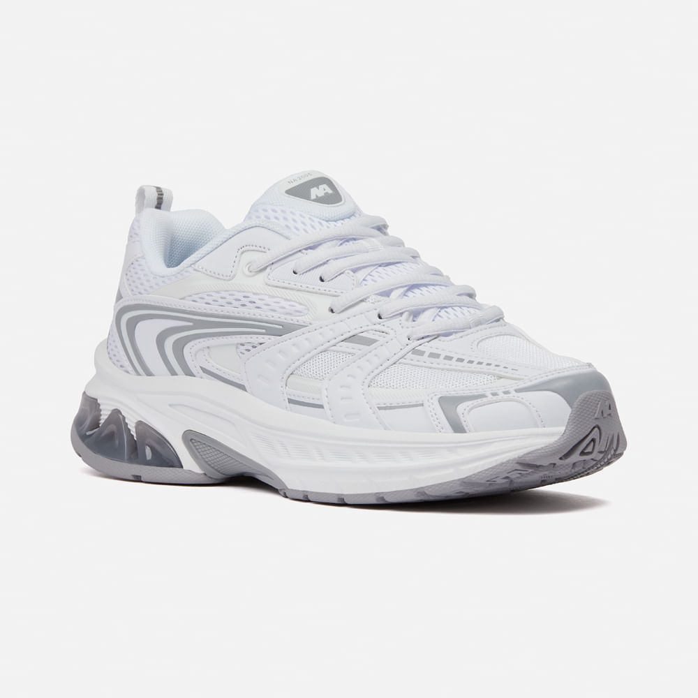 Zapatilla New Athletic Lifestyle Evocush 219-0104 para Hombre 40 Blanco