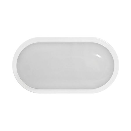 Aplique LED Tortuga ovalado Blanco 20W Luz Cálida Lightech