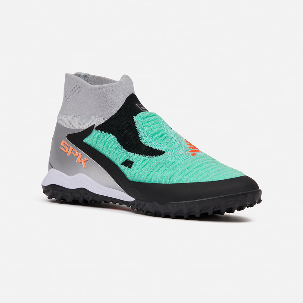 Zapatilla New Athletic Fútbol GripZone 158-2726 para Juvenil 36 Naranja