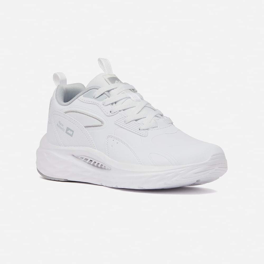 Zapatilla New Athletic Lifestyle FlexGom 250-0104 para Mujer 37 Blanco
