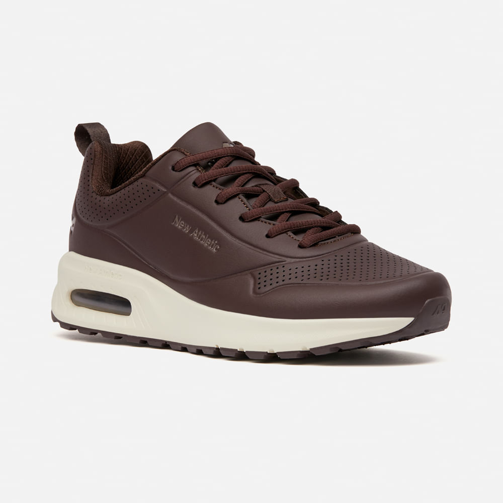 Zapatilla New Athletic Lifestyle SoftWind 229-4021 para Hombre 42 Negro