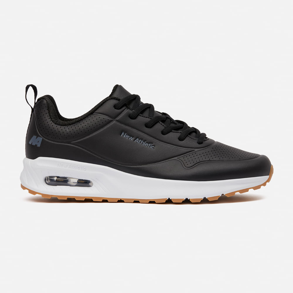 Zapatilla New Athletic Lifestyle SoftWind 229-0201 para Hombre 39 Negro