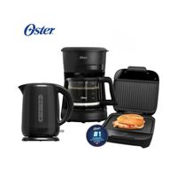 Combo OSTER Sandwichera - Hervidor 1.7 LT - Cafetera BVSTDCS51B