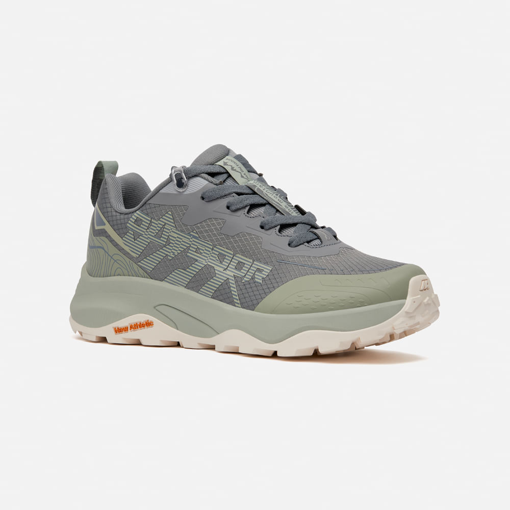 Zapatilla New Athletic Outdoor GeoGrip 148-0345 para Mujer 40 Gris