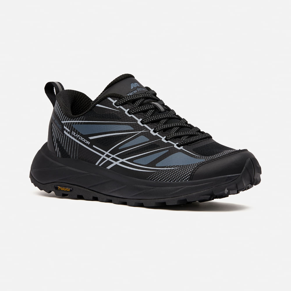Zapatilla New Athletic Outdoor Trakvia 141-0203 para Hombre 39 Negro