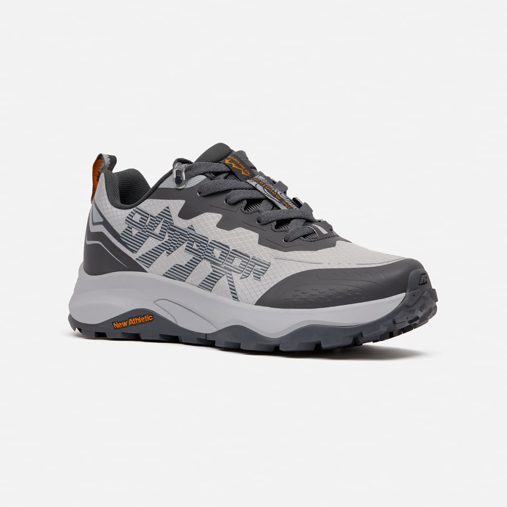 Zapatilla New Athletic Outdoor GeoGrip 148-0403 para Mujer 39 Gris