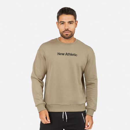 Polera New Athletic 052-7676 para Hombre S Crema